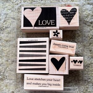 Stampin' Up! Dreams come true Wooden Stamp Set